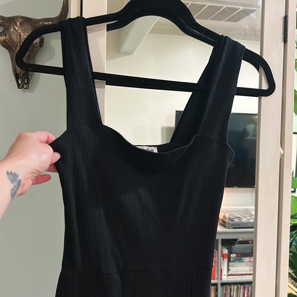 NWOT Reformation Laurena Knit Dress Black Small - Picture 6 of 12